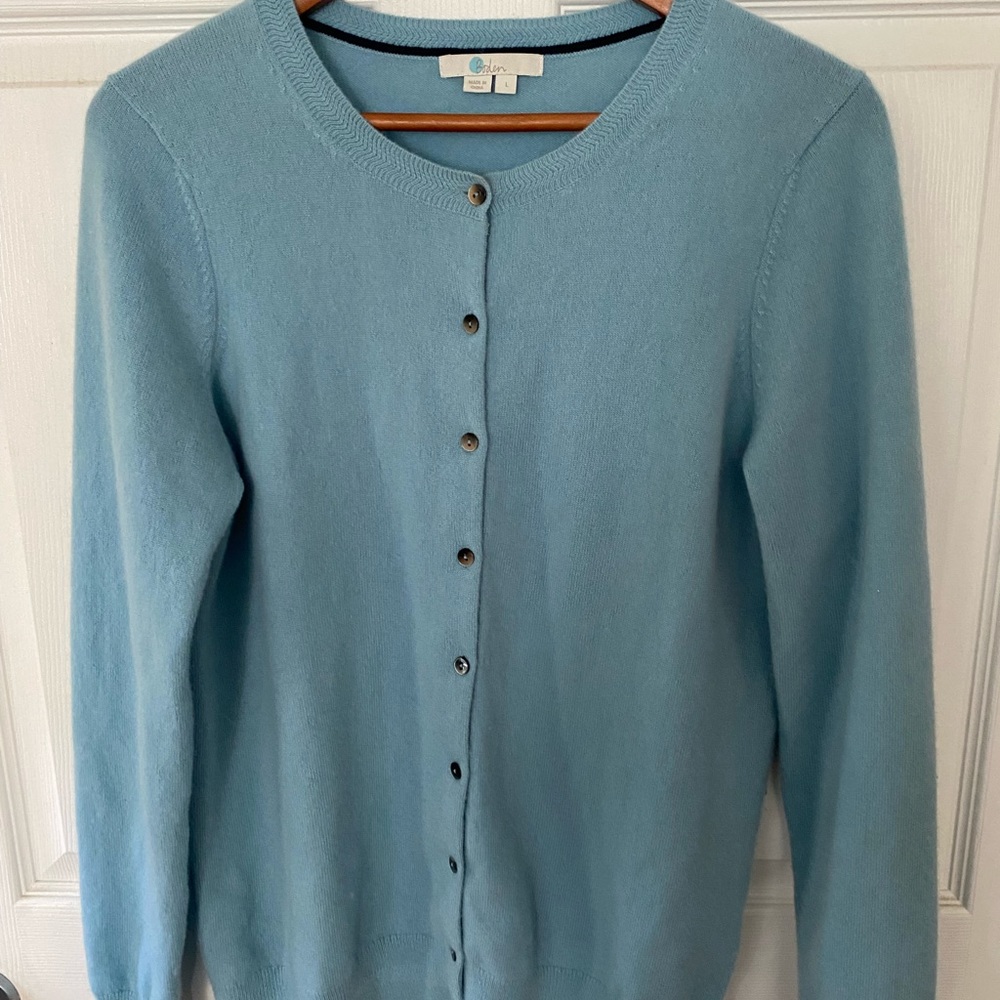 Boden Cashmere cardigan sweater